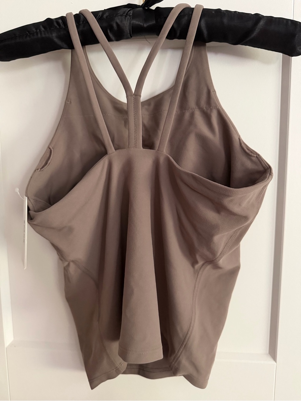 Spanx High Neck Shelf Tank in Smoke